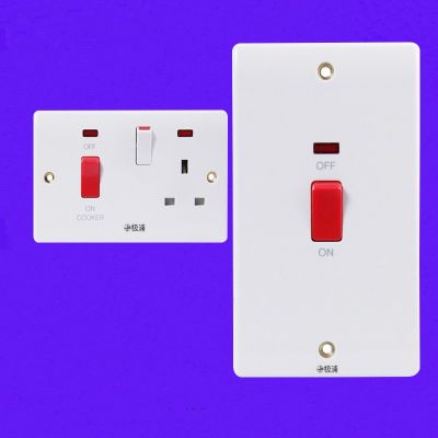 146型胶木面板英标香港英规方三孔电源墙壁插座13A英式插座带开关图3