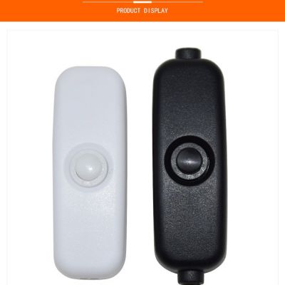 厂家现货供应黑色白色501开关 迷你型按钮式线上开关 501B开关图3