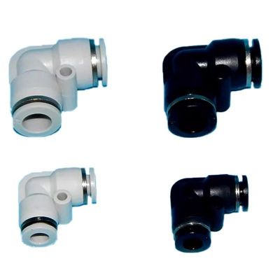 气动塑料V型接头快插PU管外径PV-4 6 8 10 12 14 16二通快速接头图5