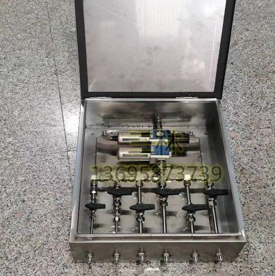 [源头工厂]304不锈钢电磁阀控制箱气控柜搅拌站气控箱4V210-08阀图4