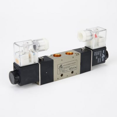 AS 电磁阀 4V210-08 二位五通 AC220V G1/4接口 寿命1000万次图3