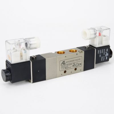 AS 电磁阀 4V210-08 二位五通 AC220V G1/4接口 寿命1000万次图4