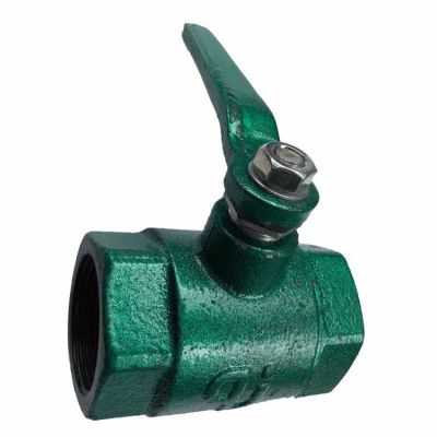 【比德斯】群建QJ球阀 水泥车绿色烤漆球阀 铸铁工程球阀图4