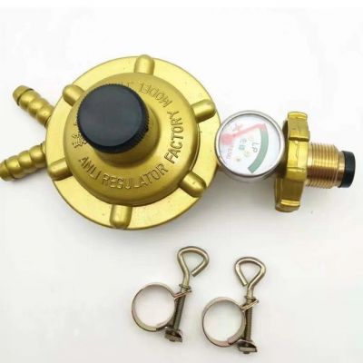 先锋煤气减压阀 家用燃气煤气灶热水器减压阀 单嘴双嘴 单双表图5