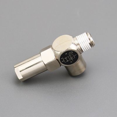 供应 PC-1/4S精密三通式气控单向阀 外螺纹空压诱导止回阀图2