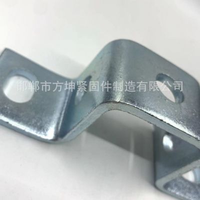 骑马卡方形骑马卡十字扣件u型卡马鞍卡 抗震配件骑马卡几字件图5