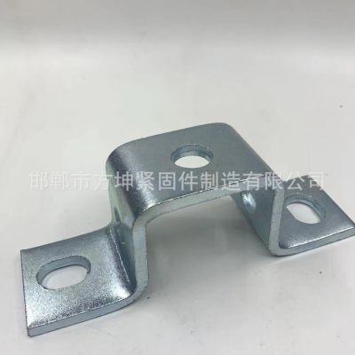 骑马卡方形骑马卡十字扣件u型卡马鞍卡 抗震配件骑马卡几字件图2