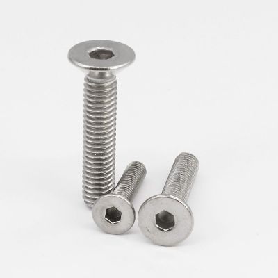 304不锈钢沉头内六角机牙螺丝GB7991沉杯平头内六角螺钉M3M4M5M10图4