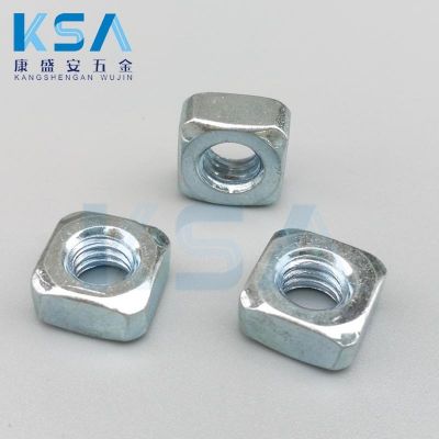供应美制镀锌四方螺母1/4－20 方型螺帽 四方螺母 四方螺帽图3