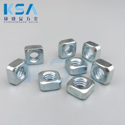 供应美制镀锌四方螺母1/4－20 方型螺帽 四方螺母 四方螺帽图2