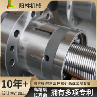 行星滚柱丝杠循环式丝杆直径8 32 36 48 125 180mm单双螺母法兰型图3