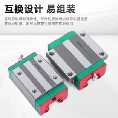 秦轩四方型低组装直线导轨EGR20精密直线导轨 任意切割图2