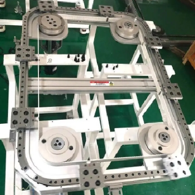 环形导轨椭圆同步带 定位导轨传输线 圆形导轨输送线 绿特斯威图4