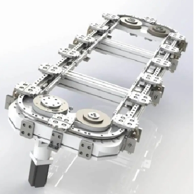 环形导轨椭圆同步带 定位导轨传输线 圆形导轨输送线 绿特斯威图2