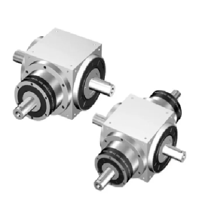 LAT065精密行星转向器，直角减速机双轴孔输出斜齿换向器图2