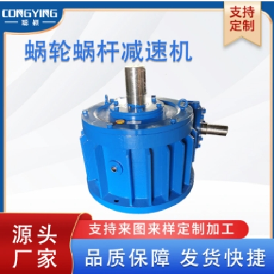 WHC120-50-2蜗轮蜗杆减速机 聪颖 WHC120-50-2F减速器图3