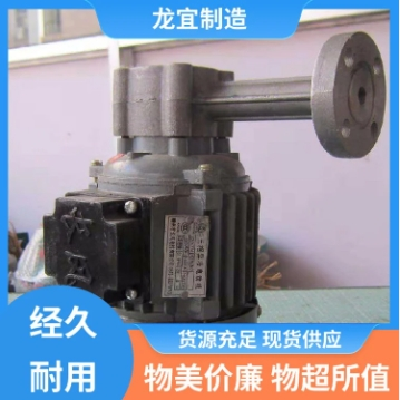 龙宜制造 皮带摆线针轮减速机 体积小 重量轻 轻工业适用图2