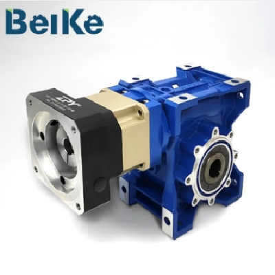 方盘法兰NMRV减速机配伺服步进电机专用蜗轮蜗杆减速器图4