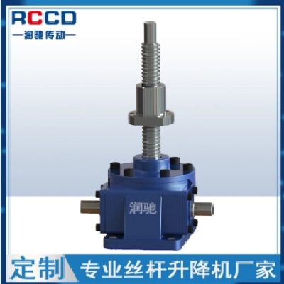 润驰不锈钢丝杆升降机多台同步升降平台水利机械图3