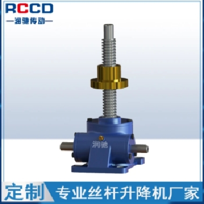 润驰不锈钢丝杆升降机多台同步升降平台水利机械图5