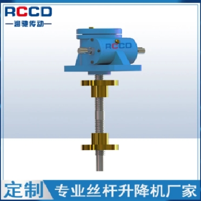润驰不锈钢丝杆升降机多台同步升降平台水利机械图4