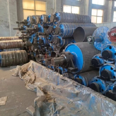 五星 油冷式内装式滚筒 防爆型 同轴式 铸铁 耐用 传输设备驱动装置图3