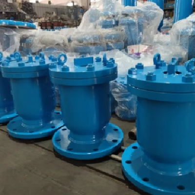 巨豪 P41X法兰快速自动排气阀 快速放气 球墨铸铁铸钢不锈钢材质图3