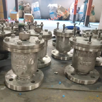 巨豪 P41X法兰快速自动排气阀 快速放气 球墨铸铁铸钢不锈钢材质图4