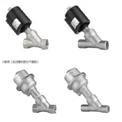 304不锈钢螺纹式气动角座阀厂家 法兰快装塑料头快速切断阀 自控阀图2