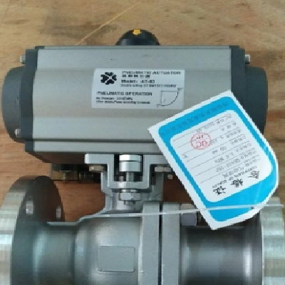 DN2-DN100防爆气动球阀 法兰球阀PVC不锈钢阀门厂家图2