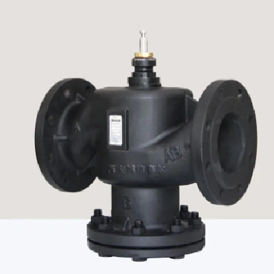 博信电动三通温控阀 不锈钢阀座比例流量阀 电调阀图5