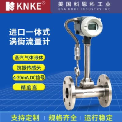 进口一体式涡街流量计 高温高压防爆智能型 美国科恩科KNKE品牌图3