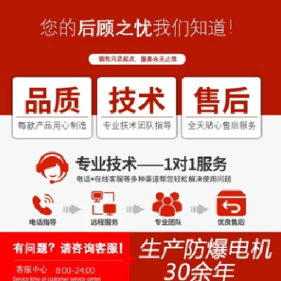 亿江大型机械粉尘气体低压交/直流90基座防爆伺服电机EX认证电机图4