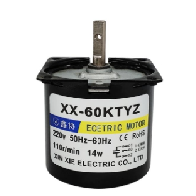 60KTYZ永磁同步电机微型减速电机220V低速烧烤箱幕布过胶机电机厂图5