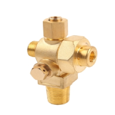 图强 IG541瓶头阀气体消防阀门 灭火系统部件HRF16/17.2容器阀黄铜图4