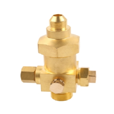 汽车干粉阀XFCRF铜质车用电磁瓶头阀干粉灭火系统部件气车容器阀图3