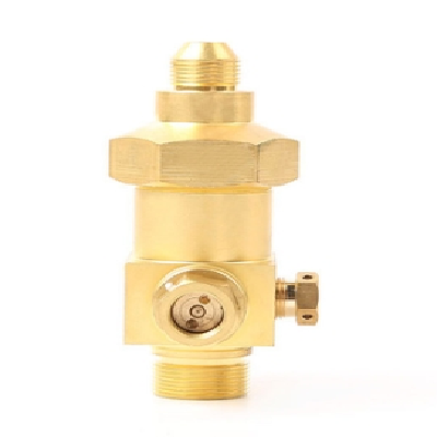 汽车干粉阀XFCRF铜质车用电磁瓶头阀干粉灭火系统部件气车容器阀图5