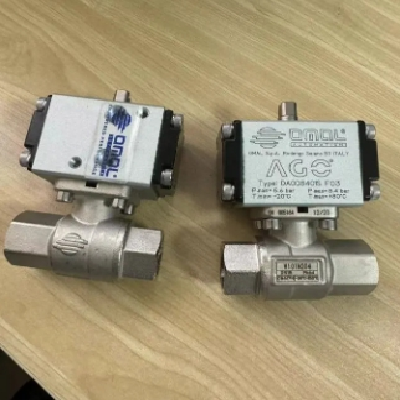 V101N204 DN15 配DA008401S F03 意大利OMAL 气动球阀 优势供应D101H004图2