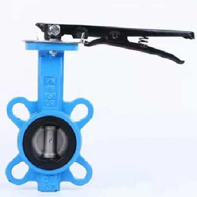 手柄对夹蝶阀 D71X-16对夹式气动二通阀门中邦市政管道滇中引水图2