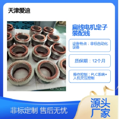 爱迪 新能源汽车 扁线电机定子生产线 发卡电机自动装配检测线图3