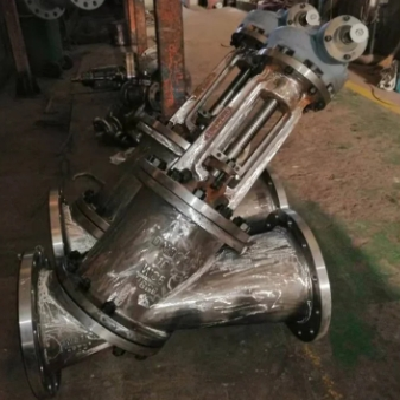 百佳自控伞齿轮Y型料浆阀JS545Y 氧化铝厂料浆用图2