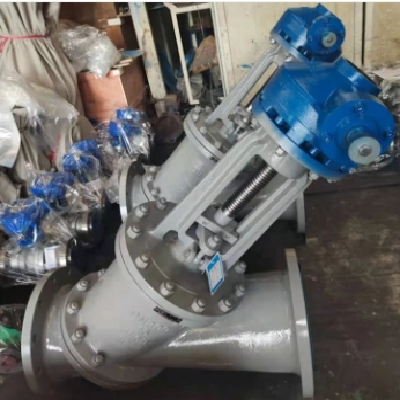 百佳自控氧化铝厂用JS45Y-16CY型料浆阀 输送矿砂料浆主控阀图3