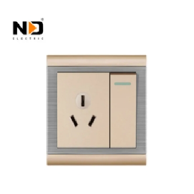 PC翘板大按键开关暗装86型插座厂家清库处理图2