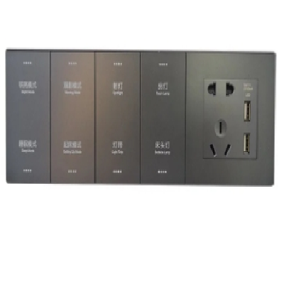 生产家庭式485弱电触摸开关 商务楼宇智能开关图3