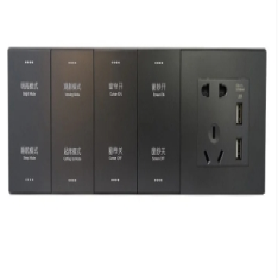 生产家庭式485弱电触摸开关 商务楼宇智能开关图4