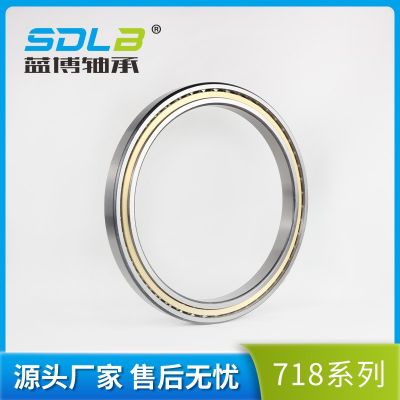 精密主轴轴承71808C/AC 高速薄壁角接触球轴承71808 蓝博薄壁轴承图3