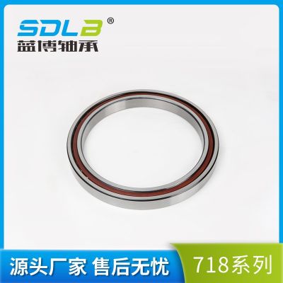 精密主轴轴承71808C/AC 高速薄壁角接触球轴承71808 蓝博薄壁轴承图4