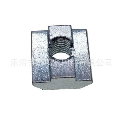 厂家直销欧标T型滑块螺母20/30/40/45碳钢工业铝型材配件M4M5M6M8图5