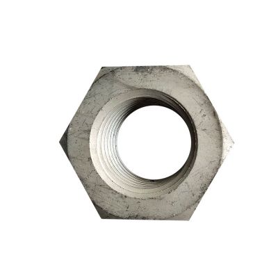 特大螺母高强度氧化发黑细牙反牙六角螺母镀锌加大防松螺母异型件图5