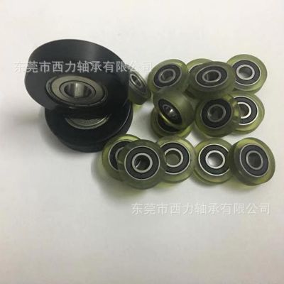 批发PU聚氨酯一体成型包胶轴承 PU69620-5替代米思米 内置696轴承图4